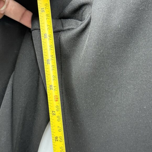 Vintage Perry Ellis Black Dress Pants Mens 38x30 Pleated Cuffed - Picture 13 of 16